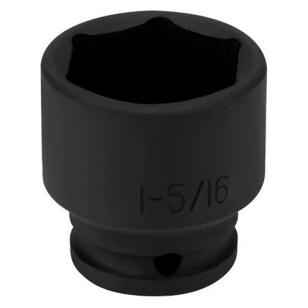 PERFORMANCE TOOL 1/2 In Dr. Impact Socket 1-5/16 In Socket Imp 1-5/, M818 M818